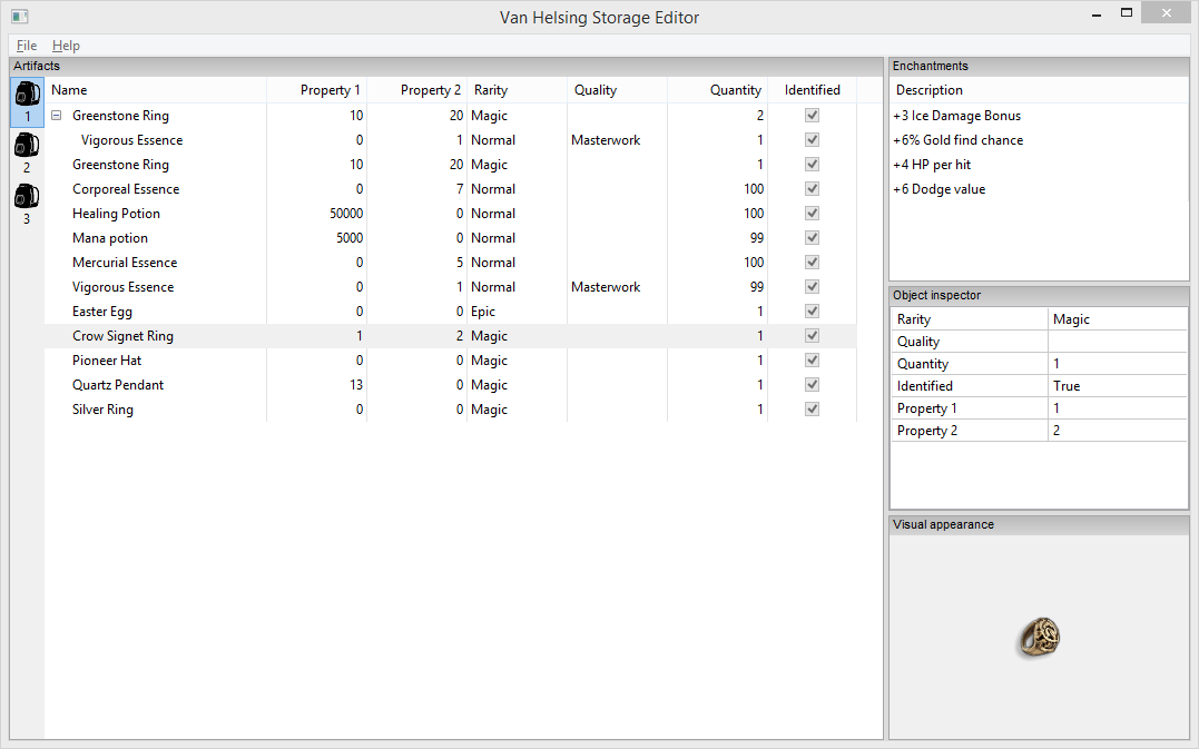 Storage Editor